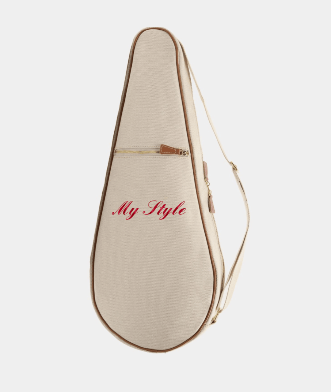My Style Bags Personalised Tennis Racket Bag Panamone – Natural Brand Tennis Bag