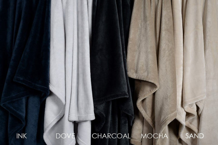 Brogo Throws Brogo Microfibre Supersoft Throw Mocha Brand