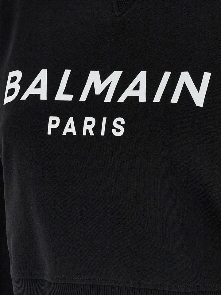 Balmain Topwear Balmain Sweaters Black Balmain Sweaters Black Brand