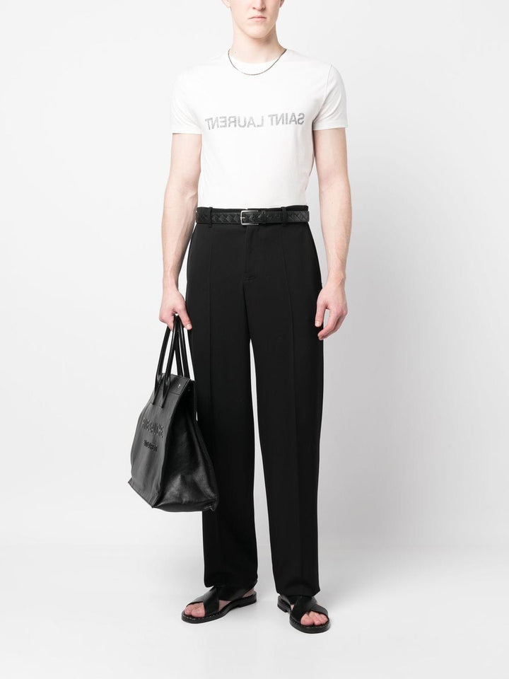 Saint Laurent Topwear Saint Laurent  T-shirts and Polos White Saint Laurent  T-shirts and Polos White Brand