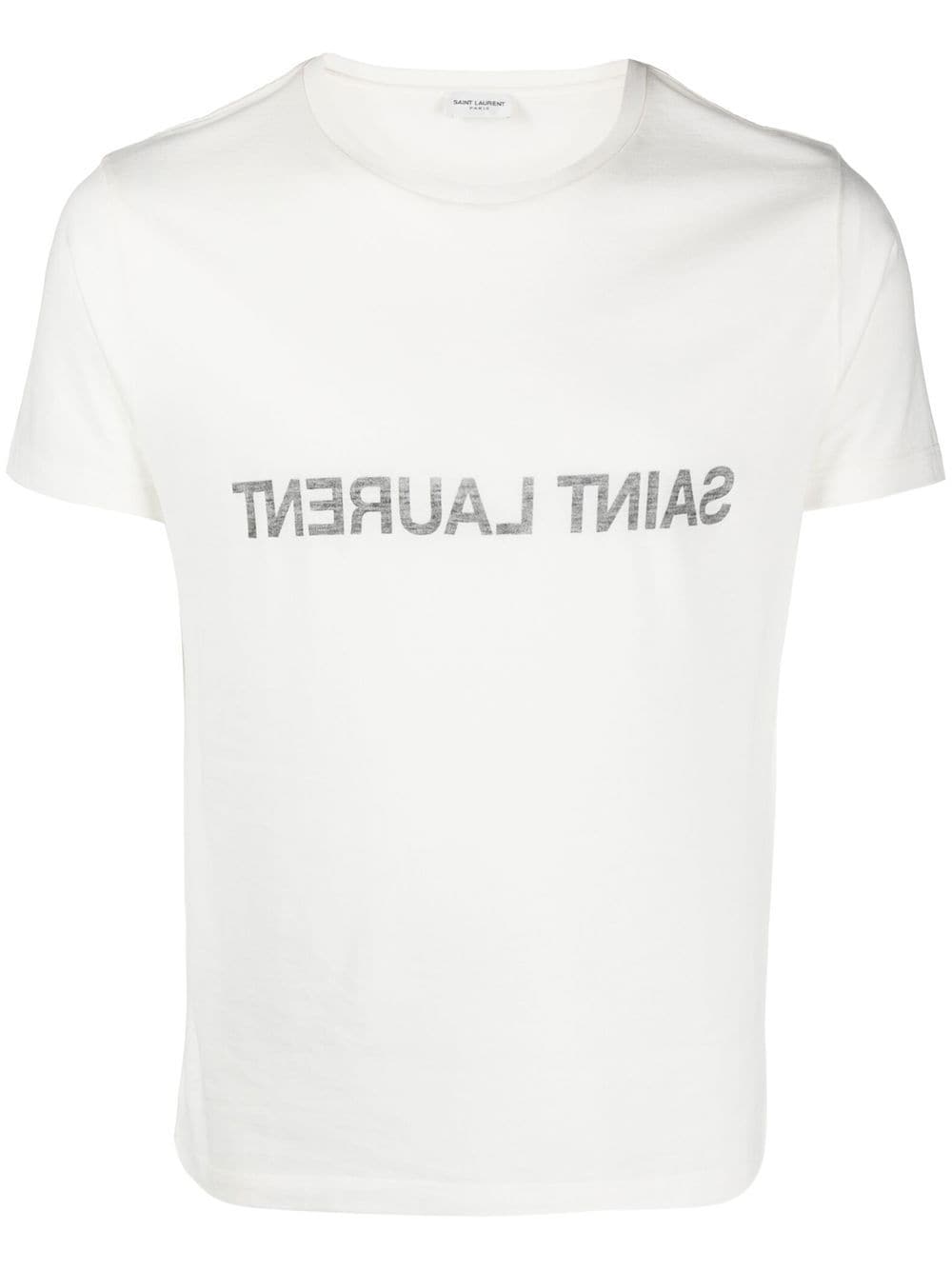 Saint Laurent Topwear Saint Laurent  T-shirts and Polos White Saint Laurent  T-shirts and Polos White Brand
