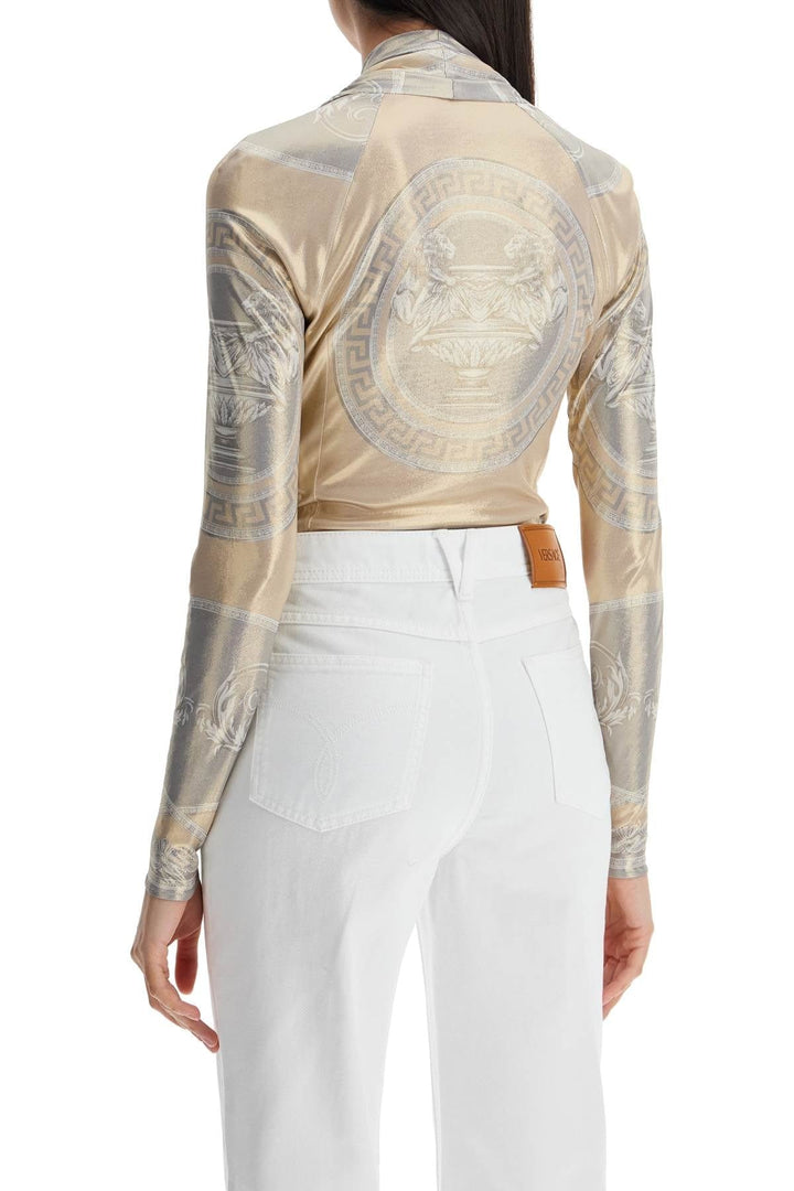 Versace Topwear 38 Versace Laminated Jersey Body La Coupe des Dieux Versace Laminated Jersey Body La Coupe des Dieux Brand