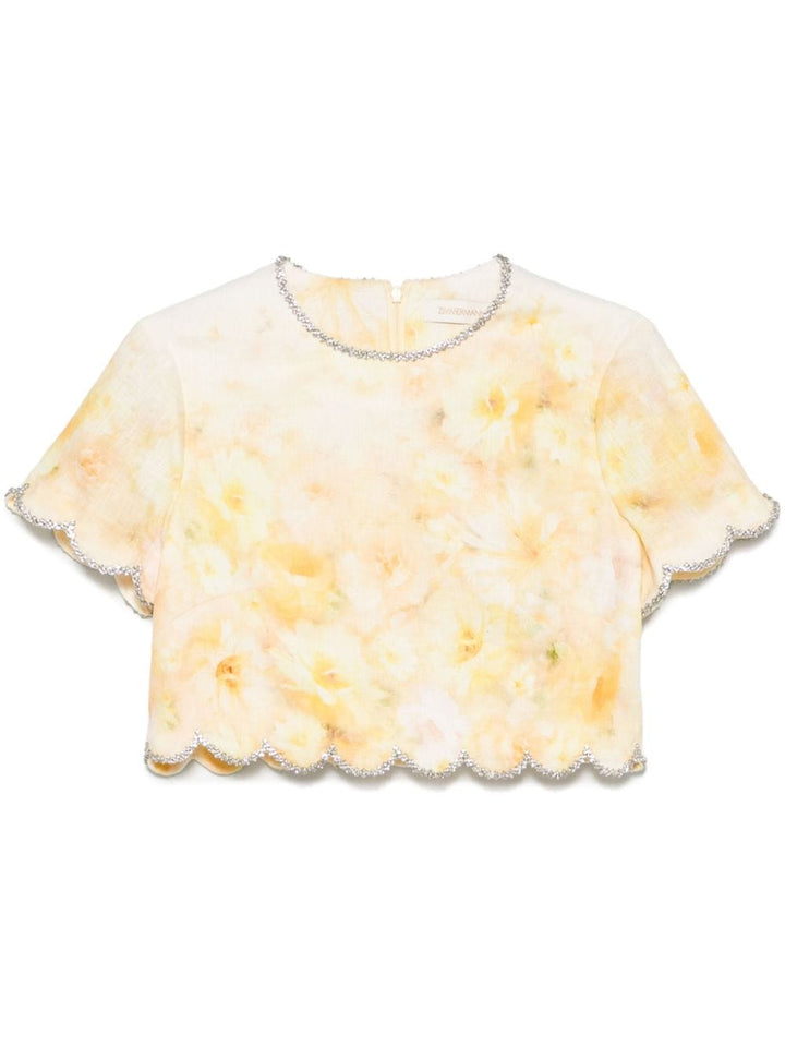 Zimmermann Topwear 1 Zimmermann Top Yellow Zimmermann Top Yellow Brand