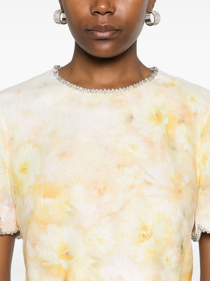 Zimmermann Topwear 1 Zimmermann Top Yellow Zimmermann Top Yellow Brand