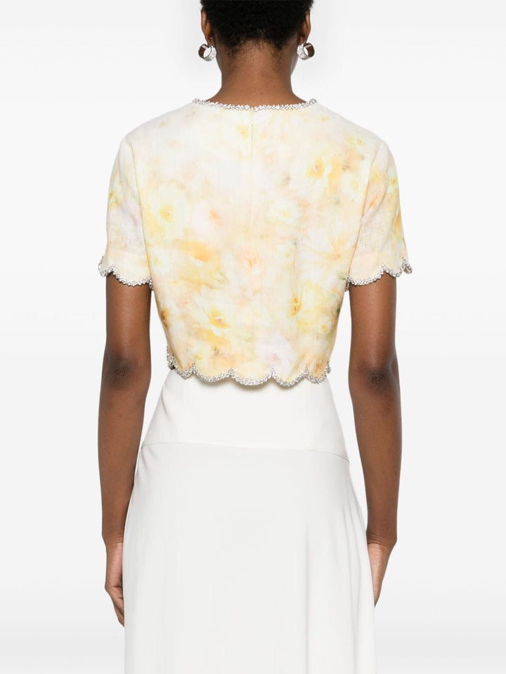 Zimmermann Topwear 1 Zimmermann Top Yellow Zimmermann Top Yellow Brand