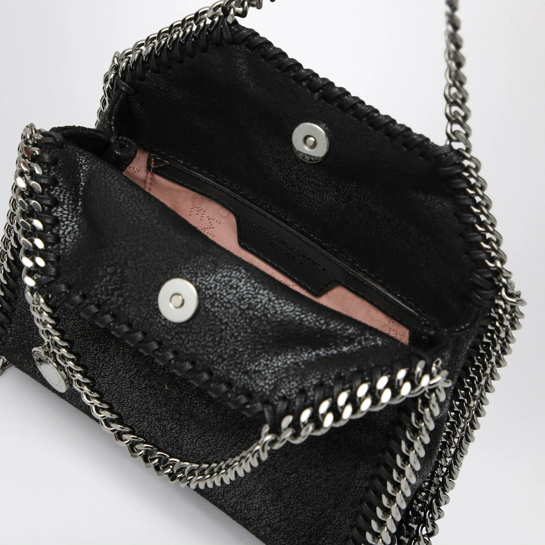 Stella McCartney - Black Falabella micro tote bag Brand Tote Bag U