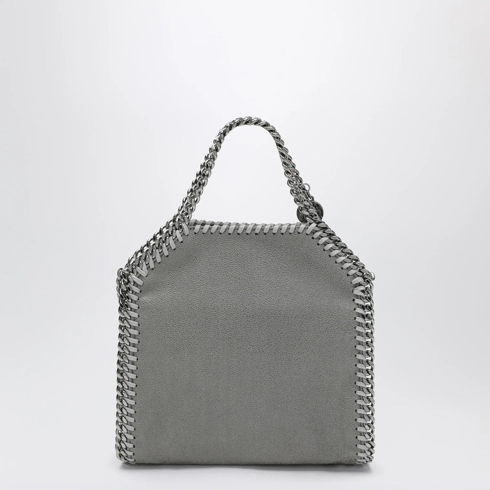 Stella McCartney - Falabella micro Tote bag in light grey Brand Tote Bag U