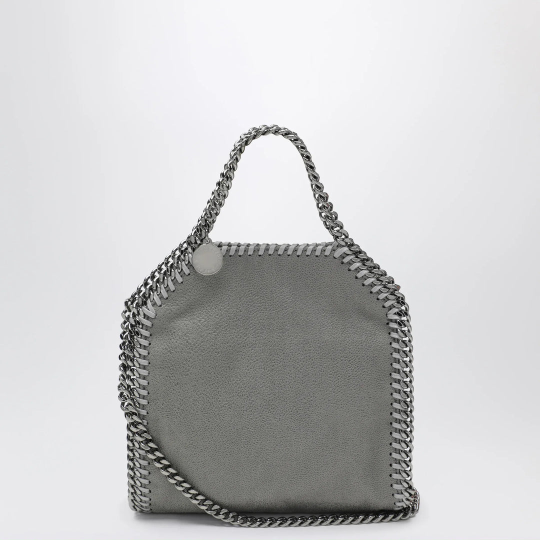 Stella McCartney - Falabella micro Tote bag in light grey Brand Tote Bag U