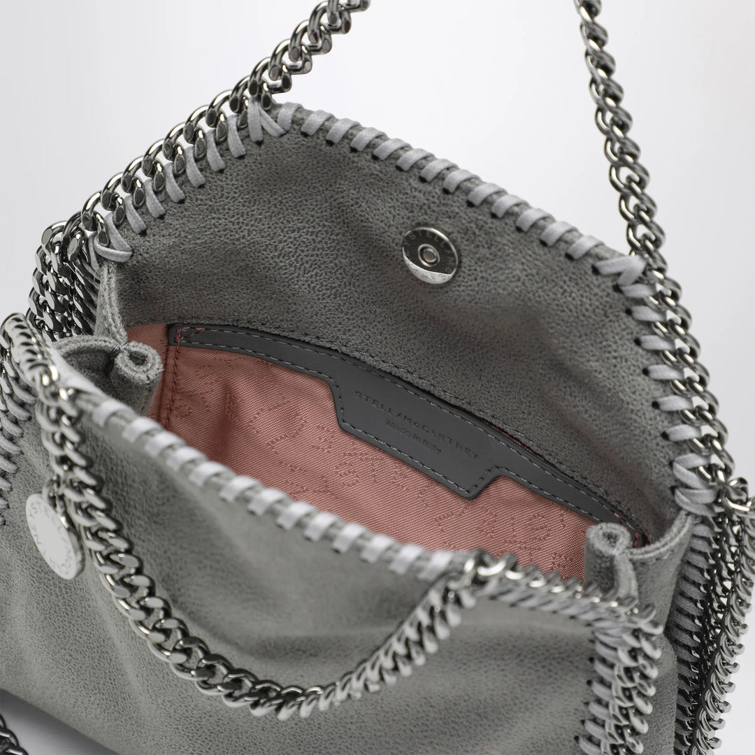 Stella McCartney - Falabella micro Tote bag in light grey Brand Tote Bag U