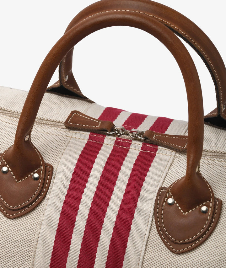 My Style Bags Travel Bags My Style Bags Boston Syracuse Duffel Travel Bag - Red Stripes My Style Bags Boston Syracuse Duffel Travel Bag - Red Stripes Brand