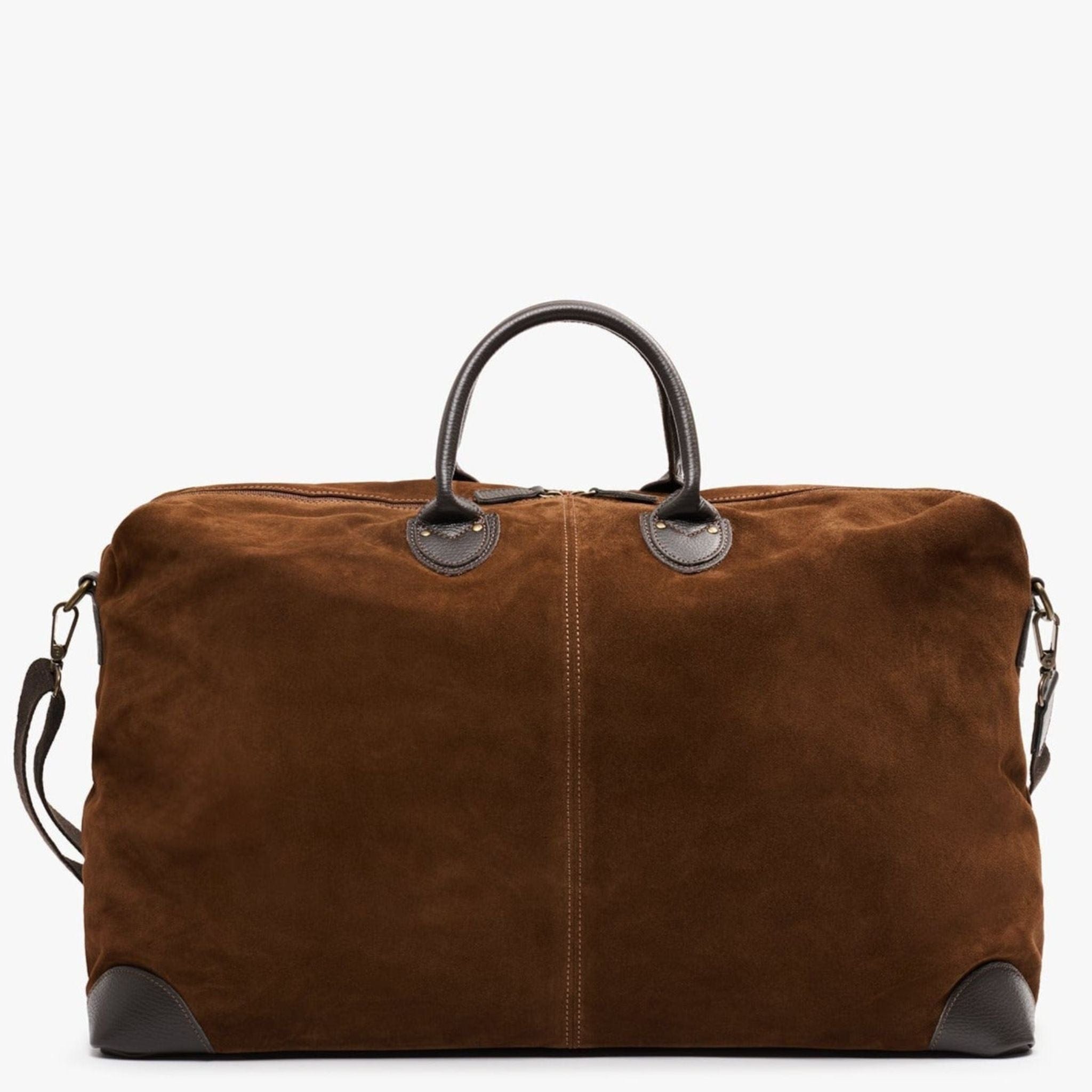 My Style Bags Harvard Duffel Large Travel Bag - Italian Suede