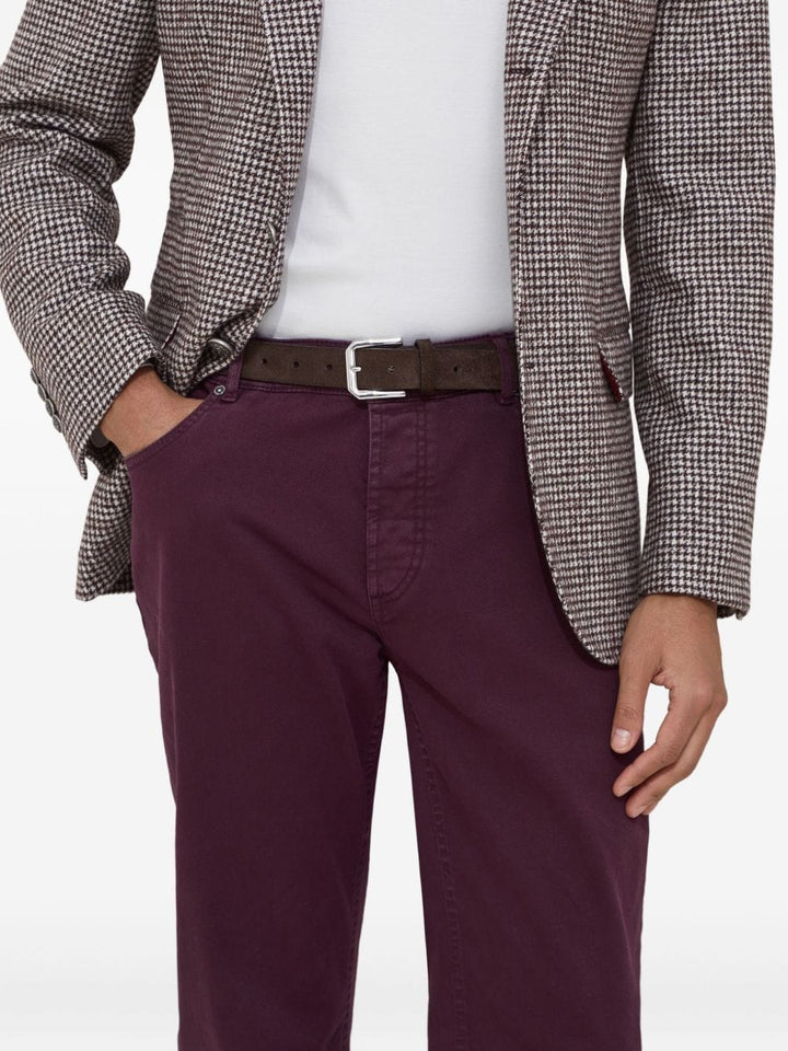 Brunello Cucinelli Trousers Brunello Cucinelli Trousers Bordeaux Brunello Cucinelli Trousers Bordeaux Brand
