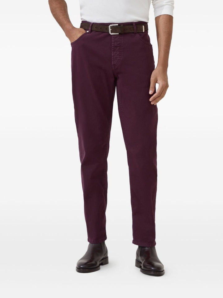 Brunello Cucinelli Trousers Brunello Cucinelli Trousers Bordeaux Brunello Cucinelli Trousers Bordeaux Brand