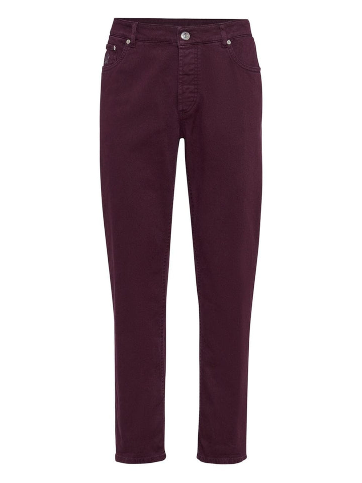 Brunello Cucinelli Trousers Brunello Cucinelli Trousers Bordeaux Brunello Cucinelli Trousers Bordeaux Brand