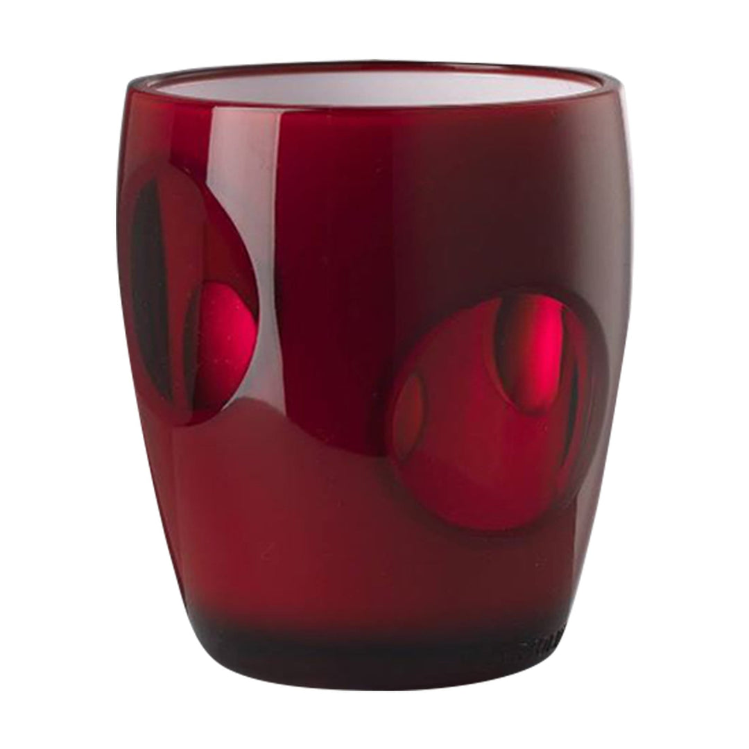 Mario Luca Giusti Tumblers Mario Luca Giusti Fisheye Set of 2 Tumblers Red Brand