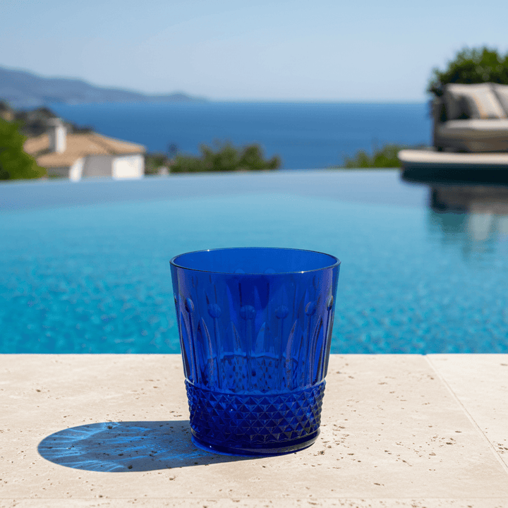 Mario Luca Giusti Nuova Italia Set of 2 Tumblers Blue Brand Tumblers