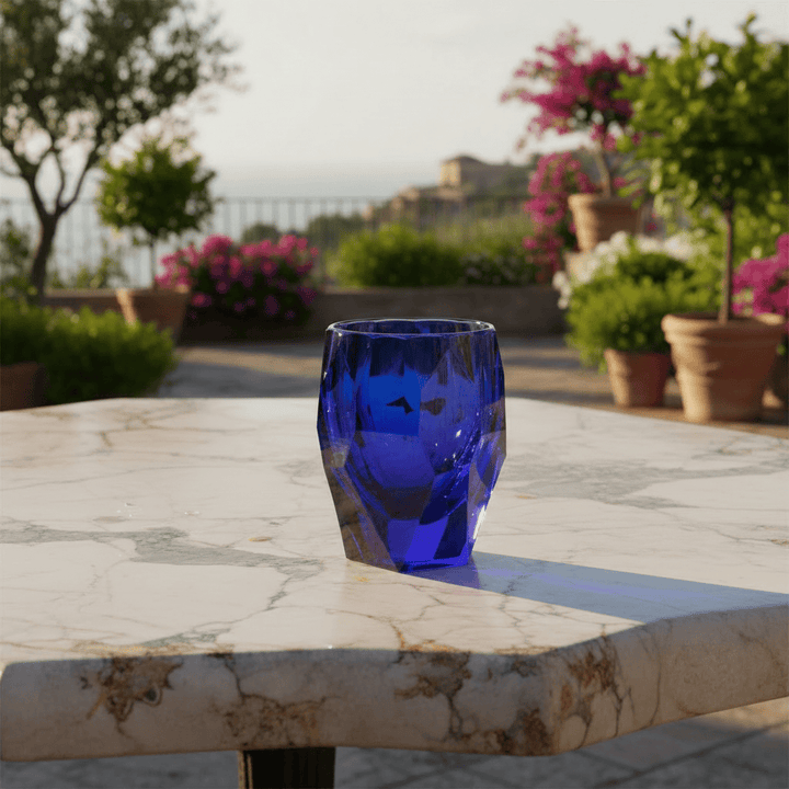 Mario Luca Giusti Super Milly Set of 2 Tumblers Royal Blue Brand Tumblers