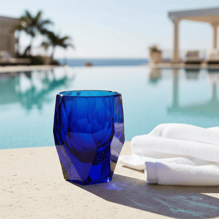 Mario Luca Giusti Super Milly Set of 2 Tumblers Royal Blue Brand Tumblers