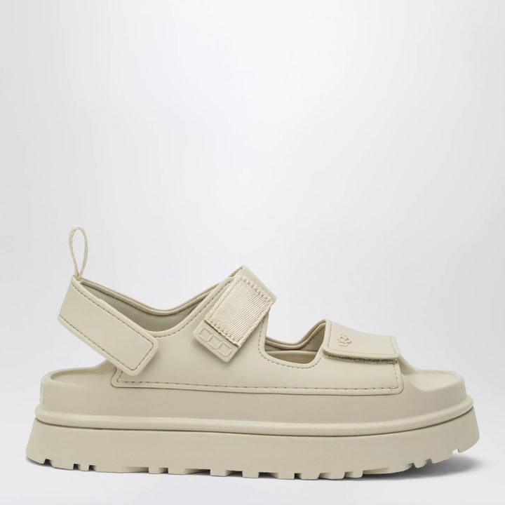 UGG - GoldenGlow platform EVA sandals in Sea Salt Brand 5 US