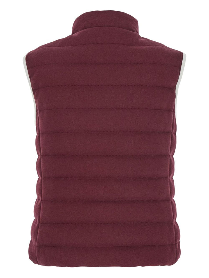 Brunello Cucinelli Vests 40 Brunello Cucinelli Jackets Bordeaux Brunello Cucinelli Jackets Bordeaux Brand