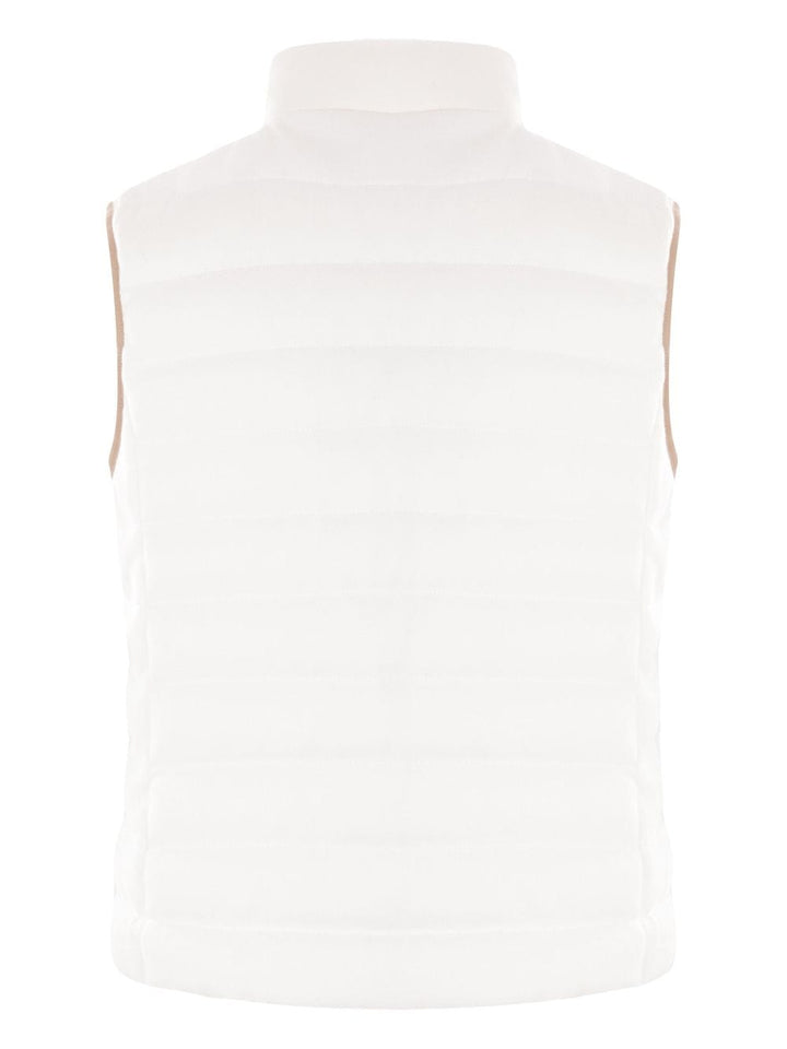 Brunello Cucinelli Vests Brunello Cucinelli Jackets White Brunello Cucinelli Jackets White Brand