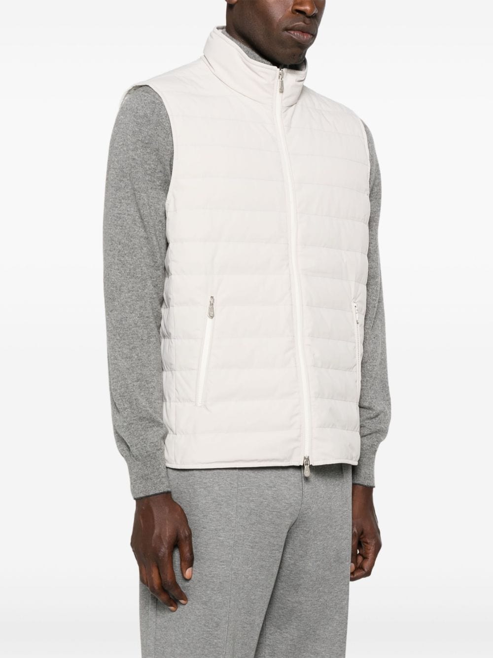 Brunello Cucinelli Vests Brunello Cucinelli Jackets White Brunello Cucinelli Jackets White Brand