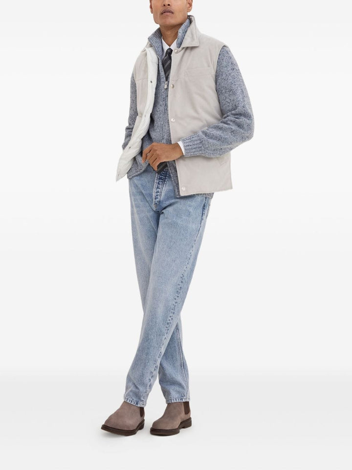 Brunello Cucinelli Vests Brunello Cucinelli Jackets White Brunello Cucinelli Jackets White Brand