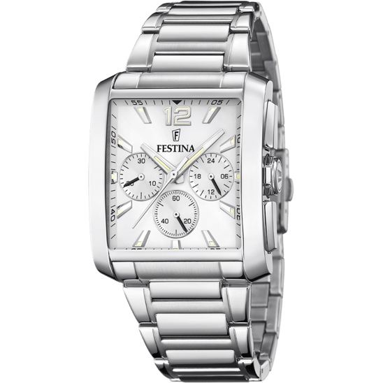 Shop Now I Festina Men s Grey Silver Chronograph Watch I Afterpay