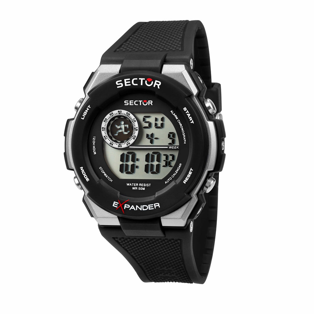 Sector Watch Sector EX-10 Black Digital Watch Brand