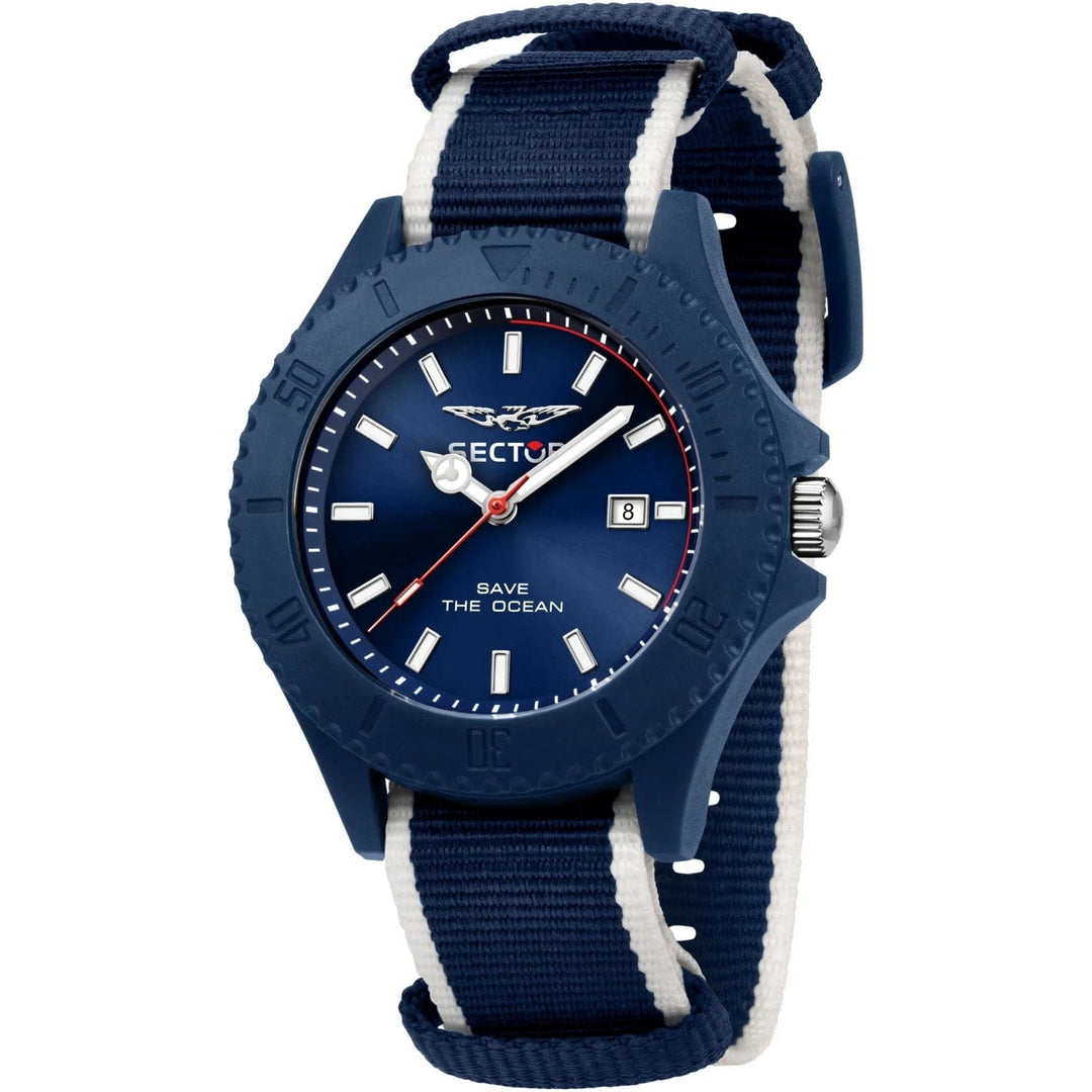 Sector Watch Sector Save The Ocean Blue Nato Watch Brand