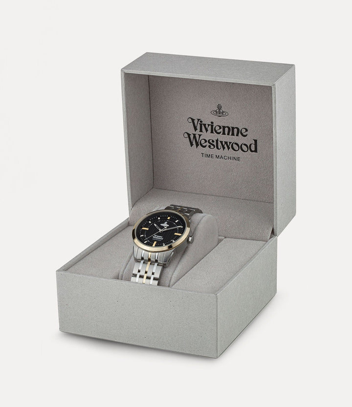 Vivienne Westwood Watch Vivienne Westwood East End Watch Black Dial Stainless Steel Gold Free shipping Australia I Vivienne Westwood Designer Watches For Women East End Black Dial  Brand