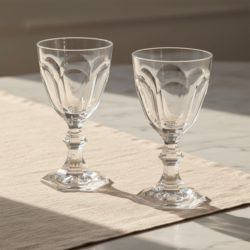 Mario Luca Giusti Dolce Vita Set of 2 Water Glass Clear Brand Water Glass