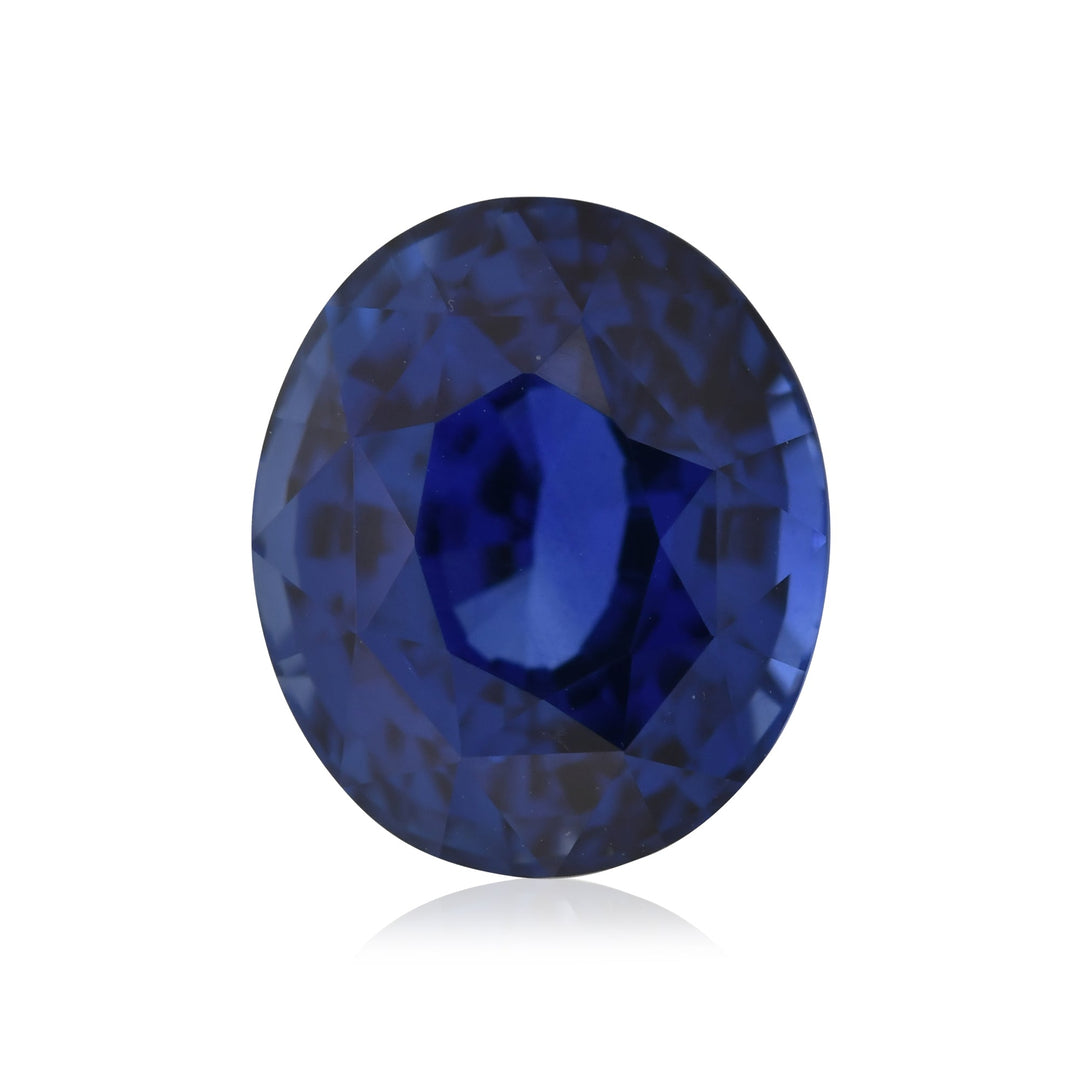 6.50 Carat Blue SRI LANKAN Oval Sapphire CD