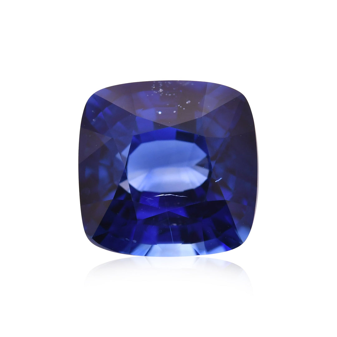 5.63 Carat Blue SRI LANKA Cushion Sapphire CD