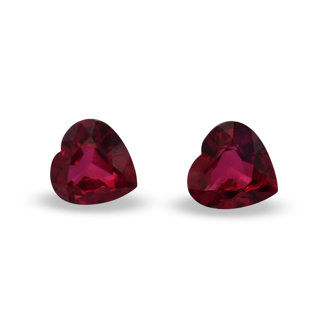 1.52 Carat Red  Heart Ruby