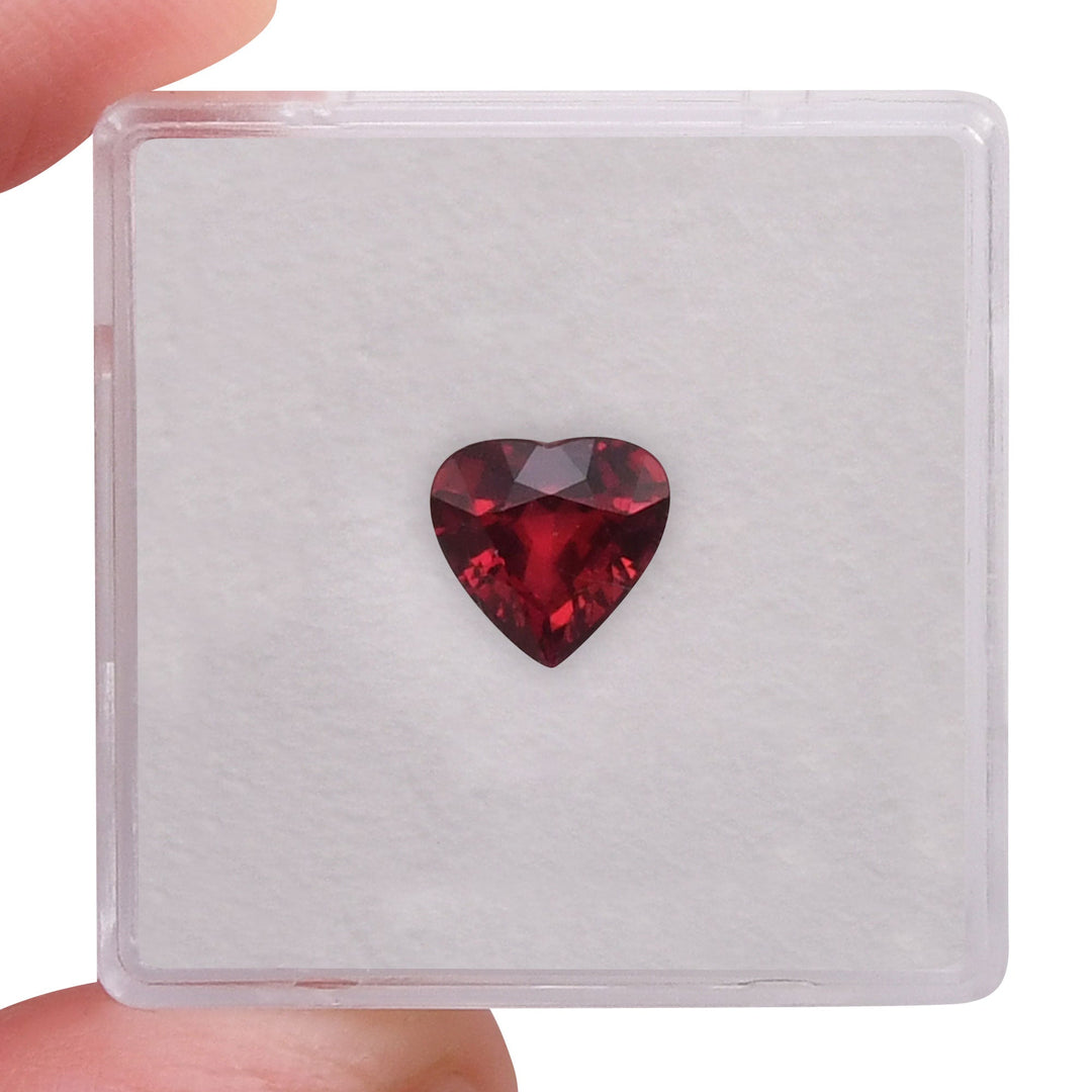 1.65 Carat Red  Pear Ruby