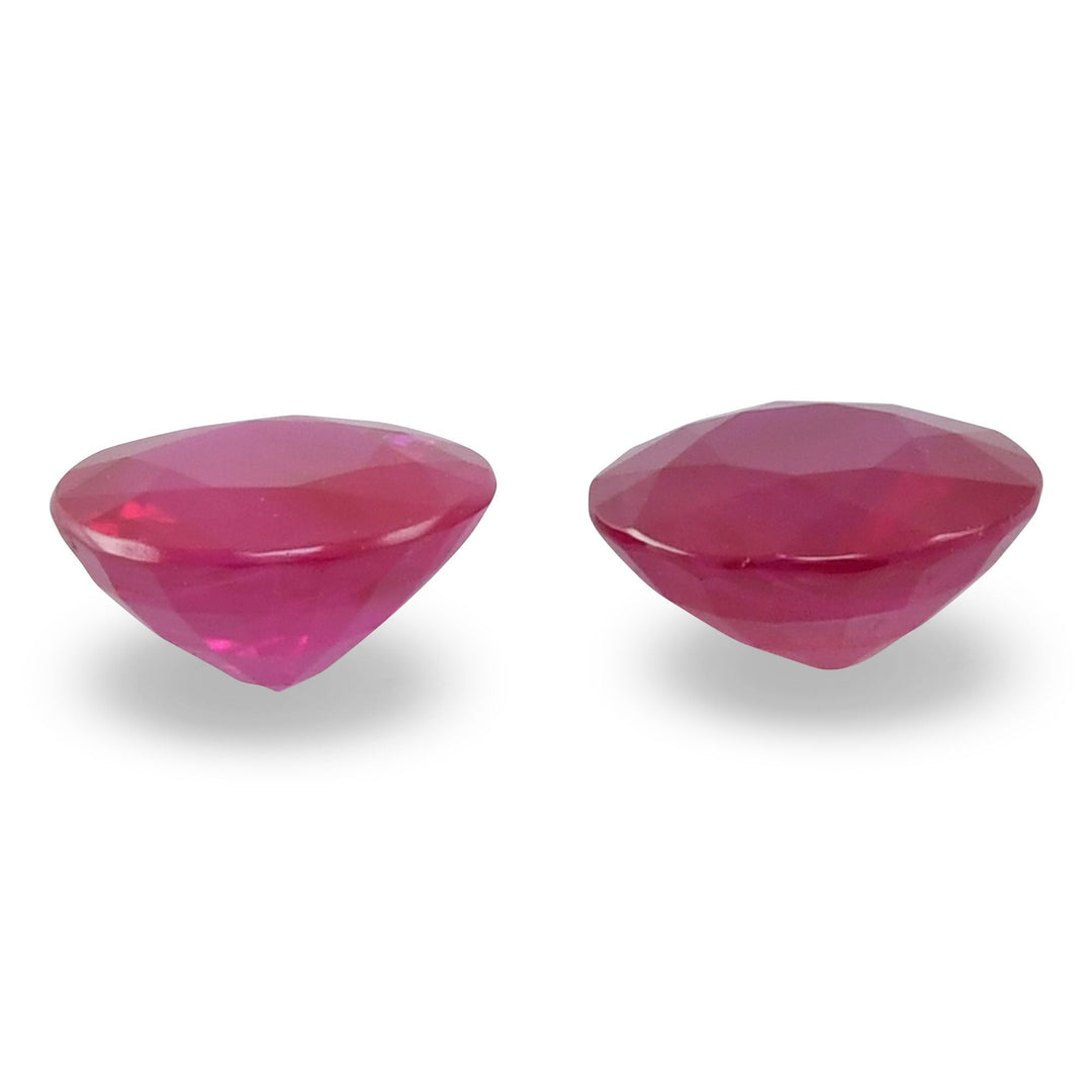 2.07 Carat Red  Round Ruby