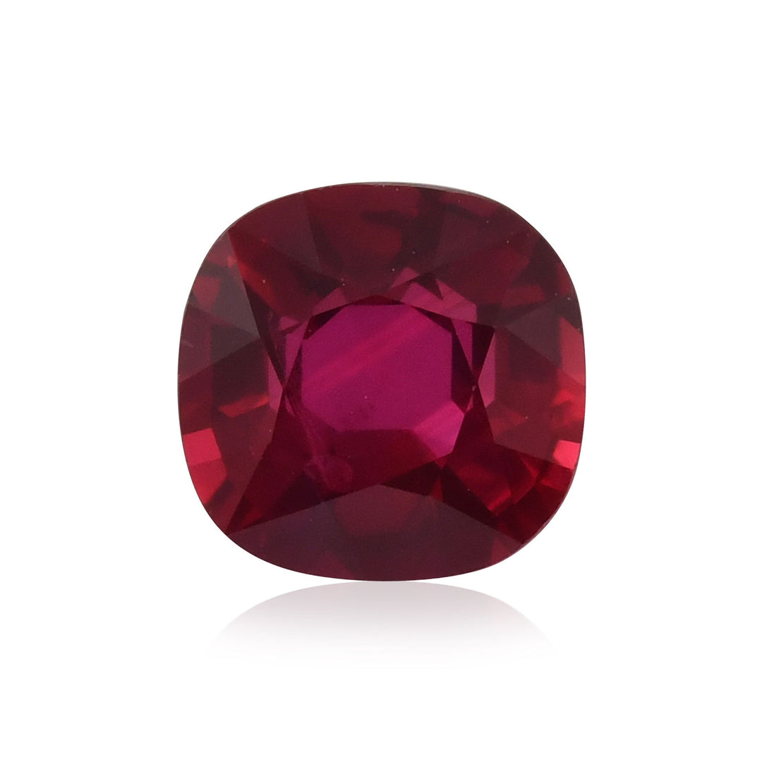 1.20 Carat Red MOZAMBIQUE Cushion Ruby CD