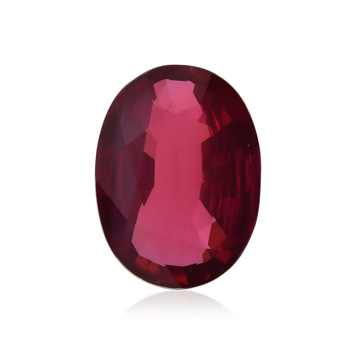 2.01 Carat Red MOZAMBIQUE Oval Ruby CD