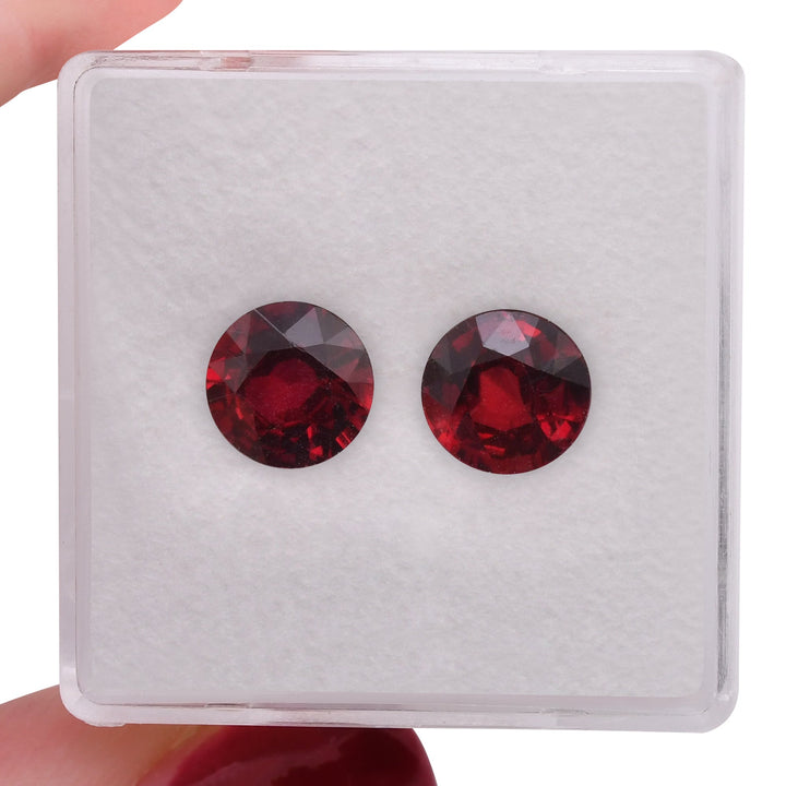 2.80 Carat Red MOZAMBICAN Round Ruby CD