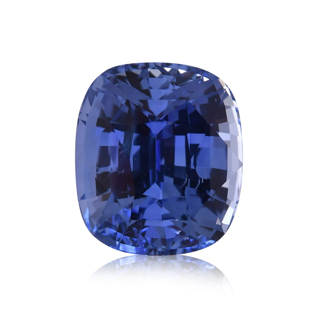 4.53 Carat Blue SRI LANKAN Cushion Sapphire CD