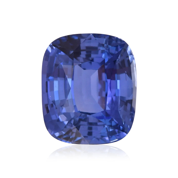 3.03 Carat Blue SRI LANKAN Cushion Sapphire CD