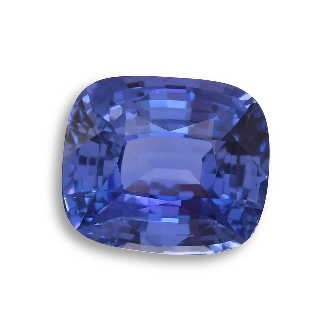 3.03 Carat Blue SRI LANKAN Cushion Sapphire CD