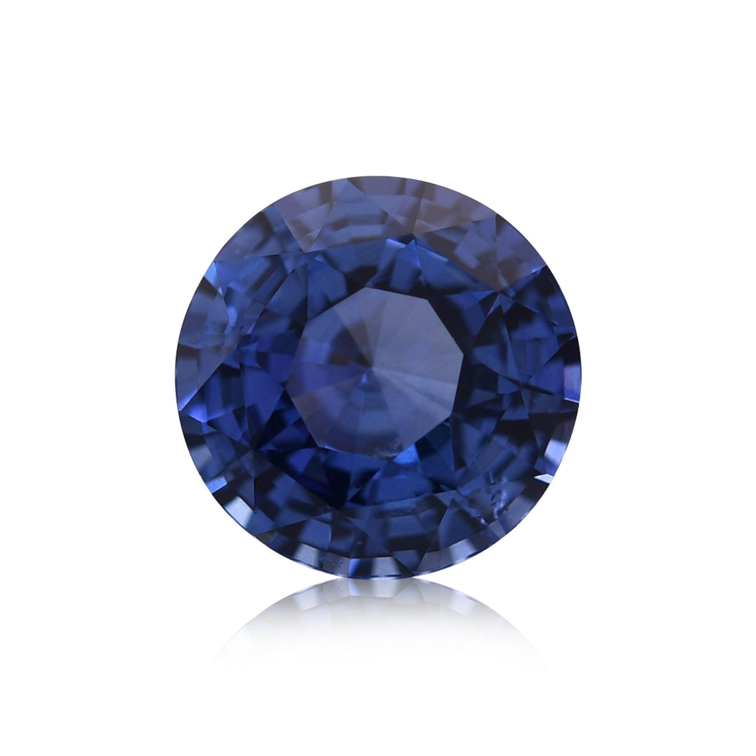 3.10 Carat Blue SRI LANKAN Round Sapphire CD