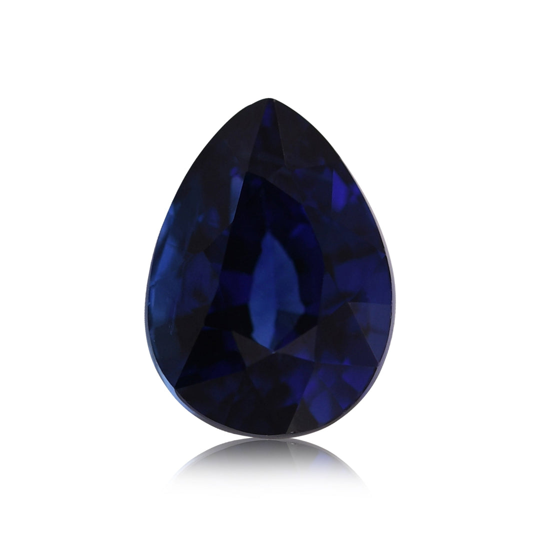 1.30 Carat Blue SRI LANKAN Pear Sapphire