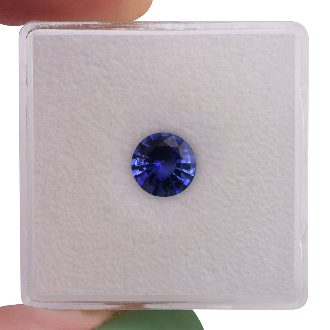 1.03 Carat Blue SRI LANKAN Round Sapphire
