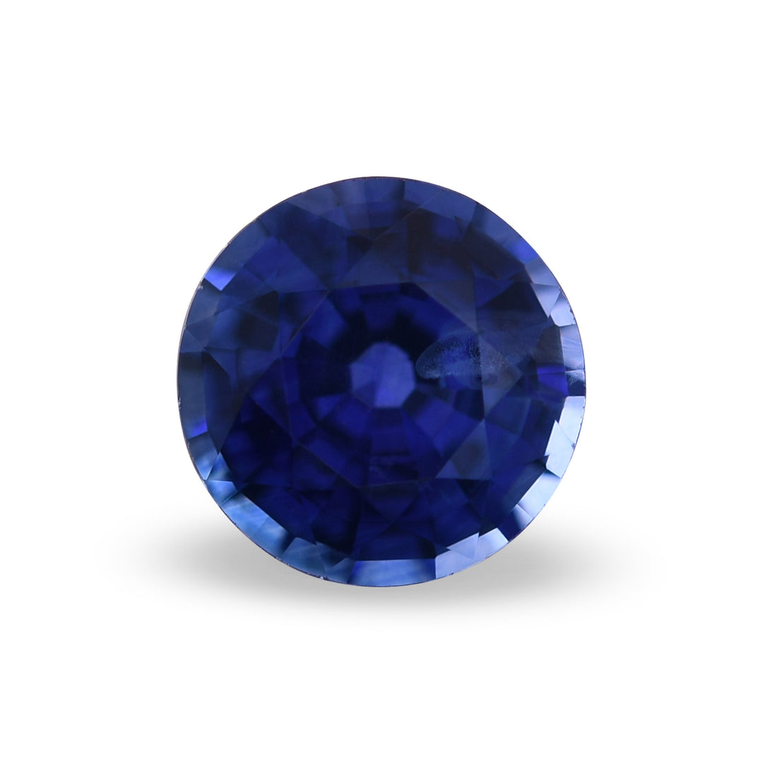 0.90 Carat Blue SRI LANKAN Round Sapphire