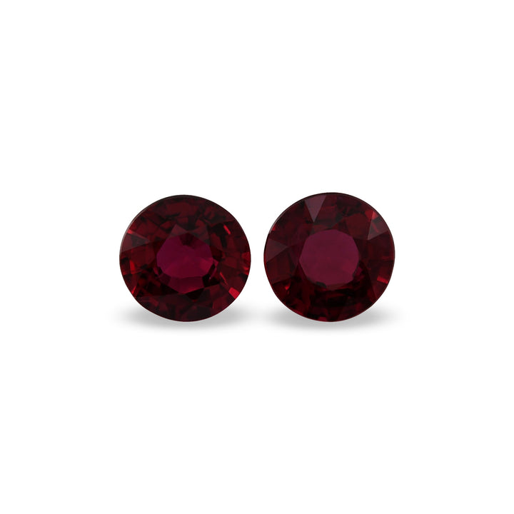 1.28 Carat Red MOZAMBICAN Round Ruby