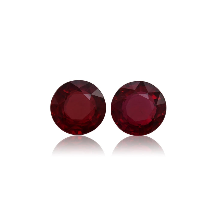 1.20 Carat Red MOZAMBICAN Round Ruby