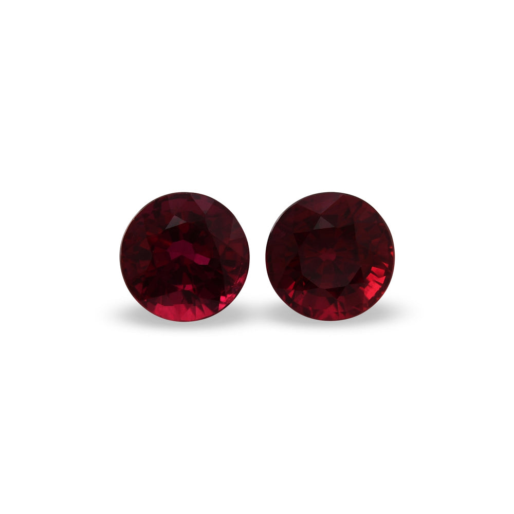 2.04 Carat Red MOZAMBICAN Round Ruby